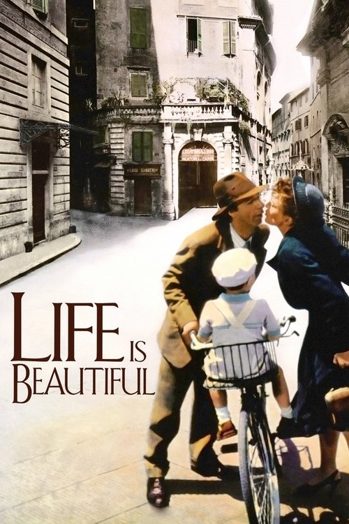 Cartaz oficial do filme A Vida é Bela