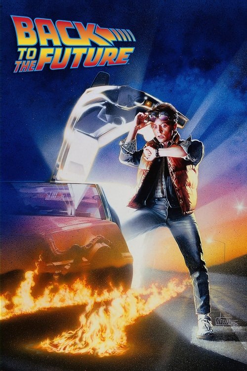 Cartaz oficial do filme De Volta para o Futuro