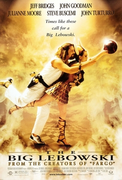 Cartaz oficial do filme O Grande Lebowski