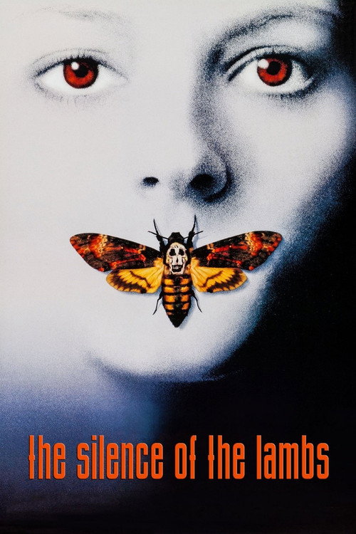 Cartaz oficial do filme O Silêncio dos Inocentes