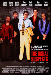 Cartaz oficial do filme Os Suspeitos
