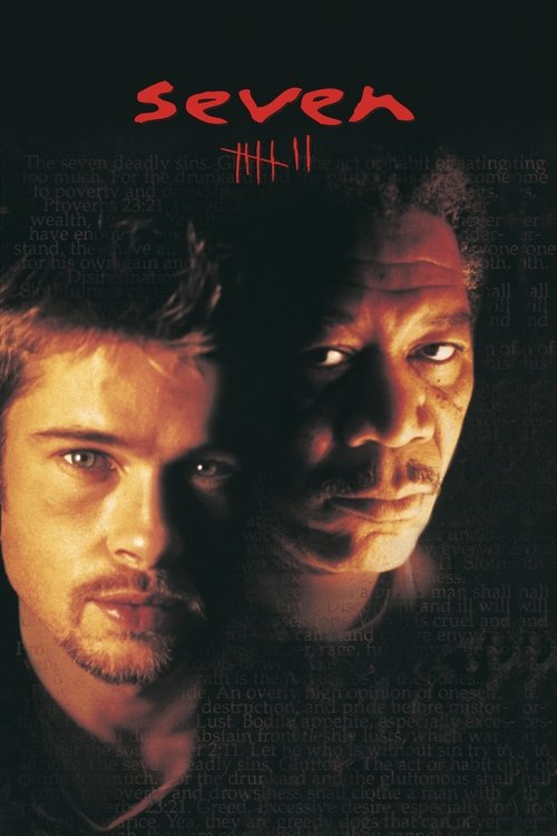 Cartaz oficial do filme Seven: Os Sete Crimes Capitais
