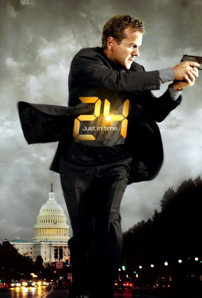 Cartaz oficial da série 24 Horas