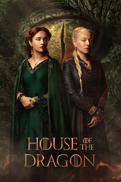 Cartaz oficial da série A Casa do Dragão