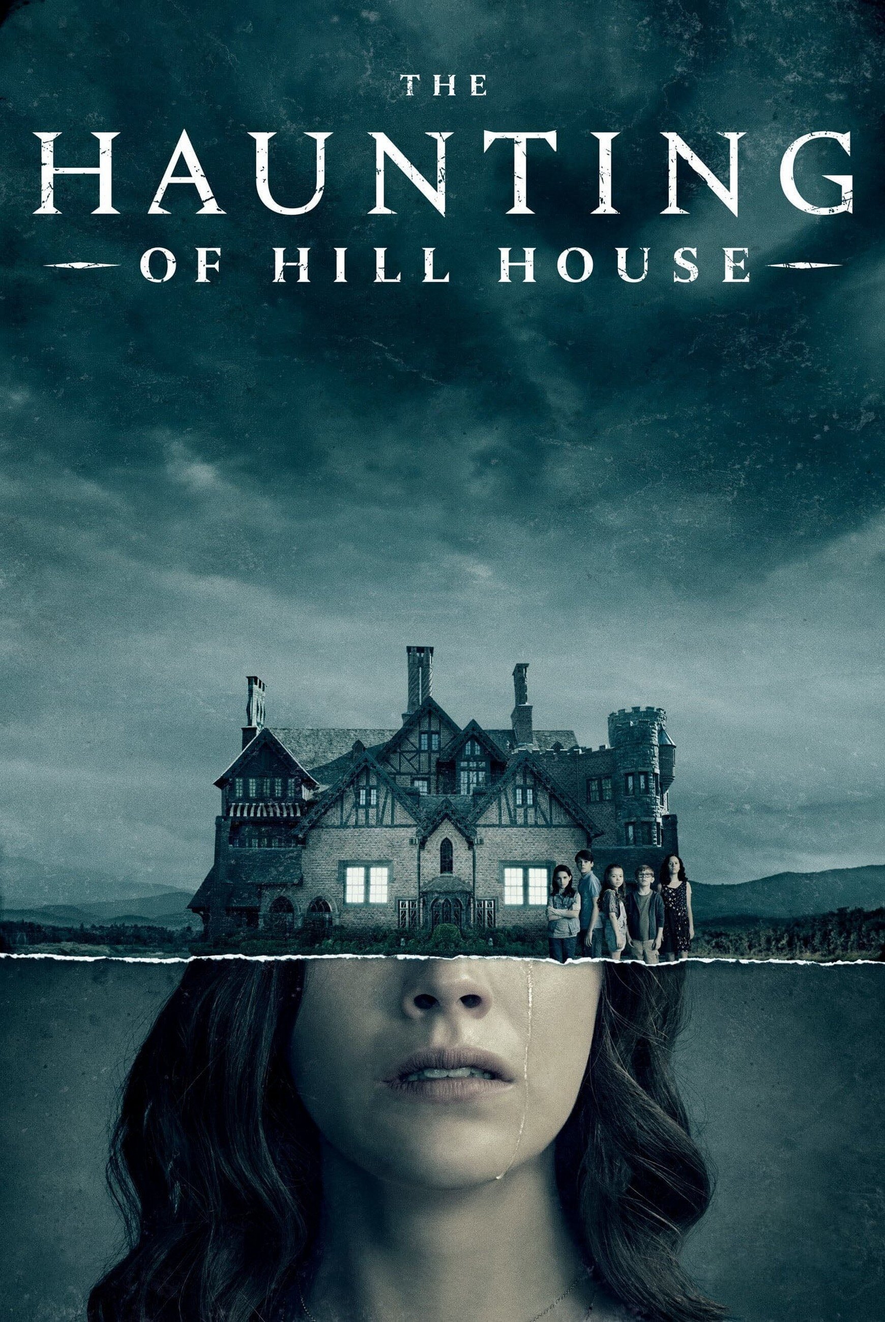 Cartaz oficial da série A Maldição da Residência Hill