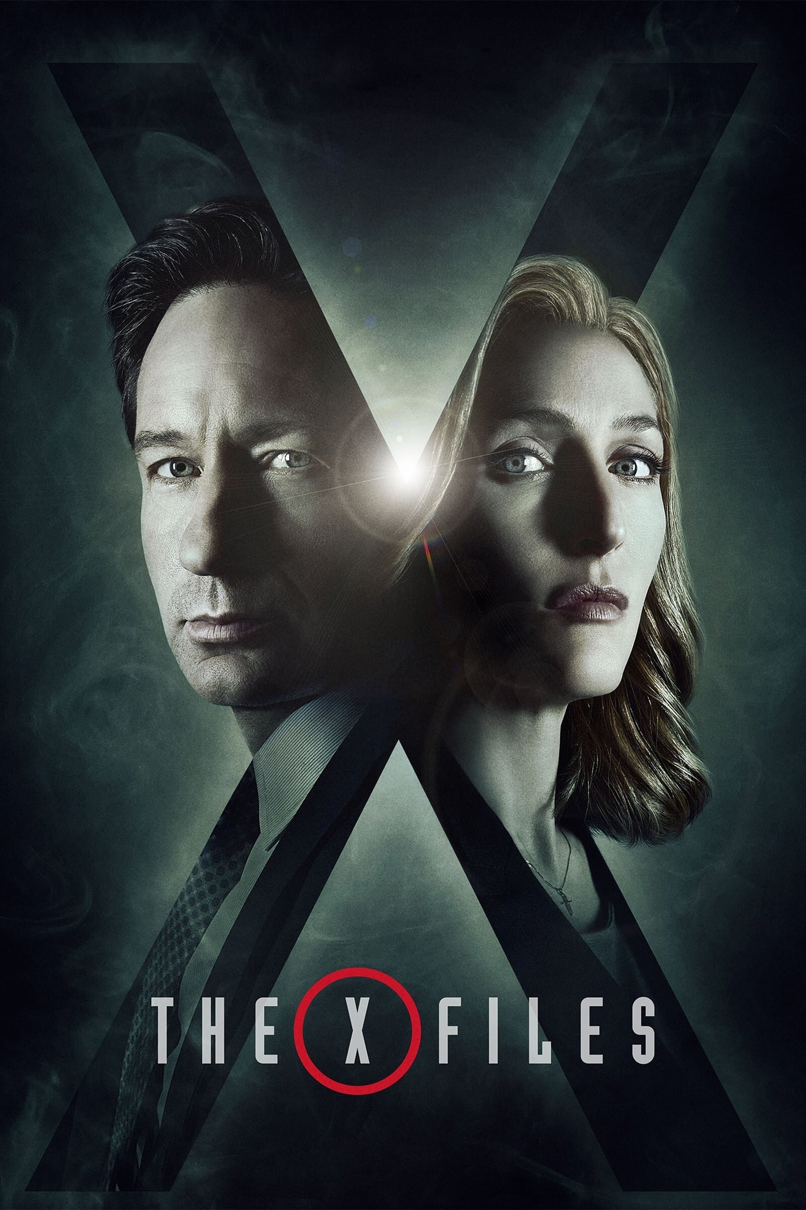 Cartaz oficial da série Arquivo X
