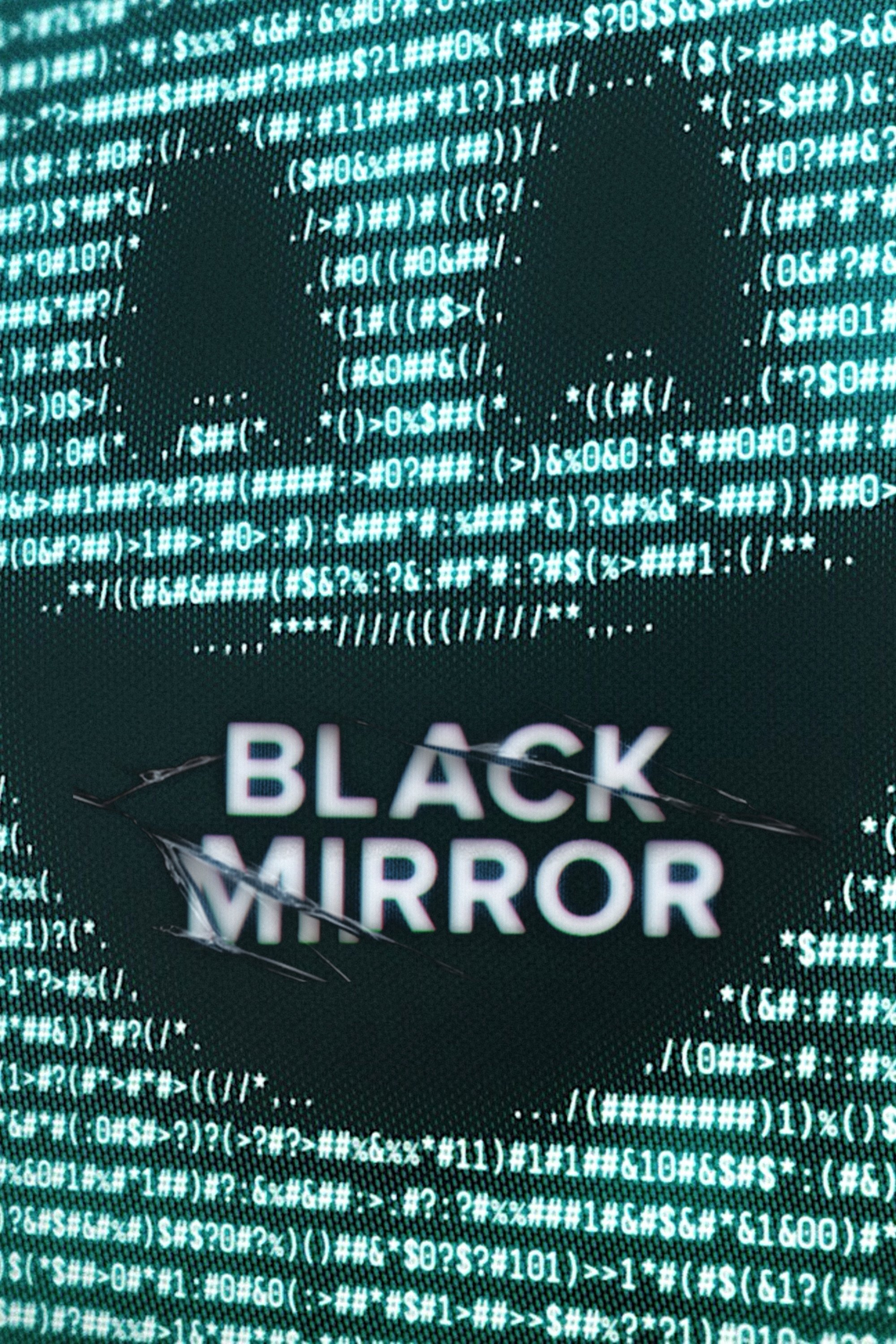 Cartaz oficial da série Black Mirror
