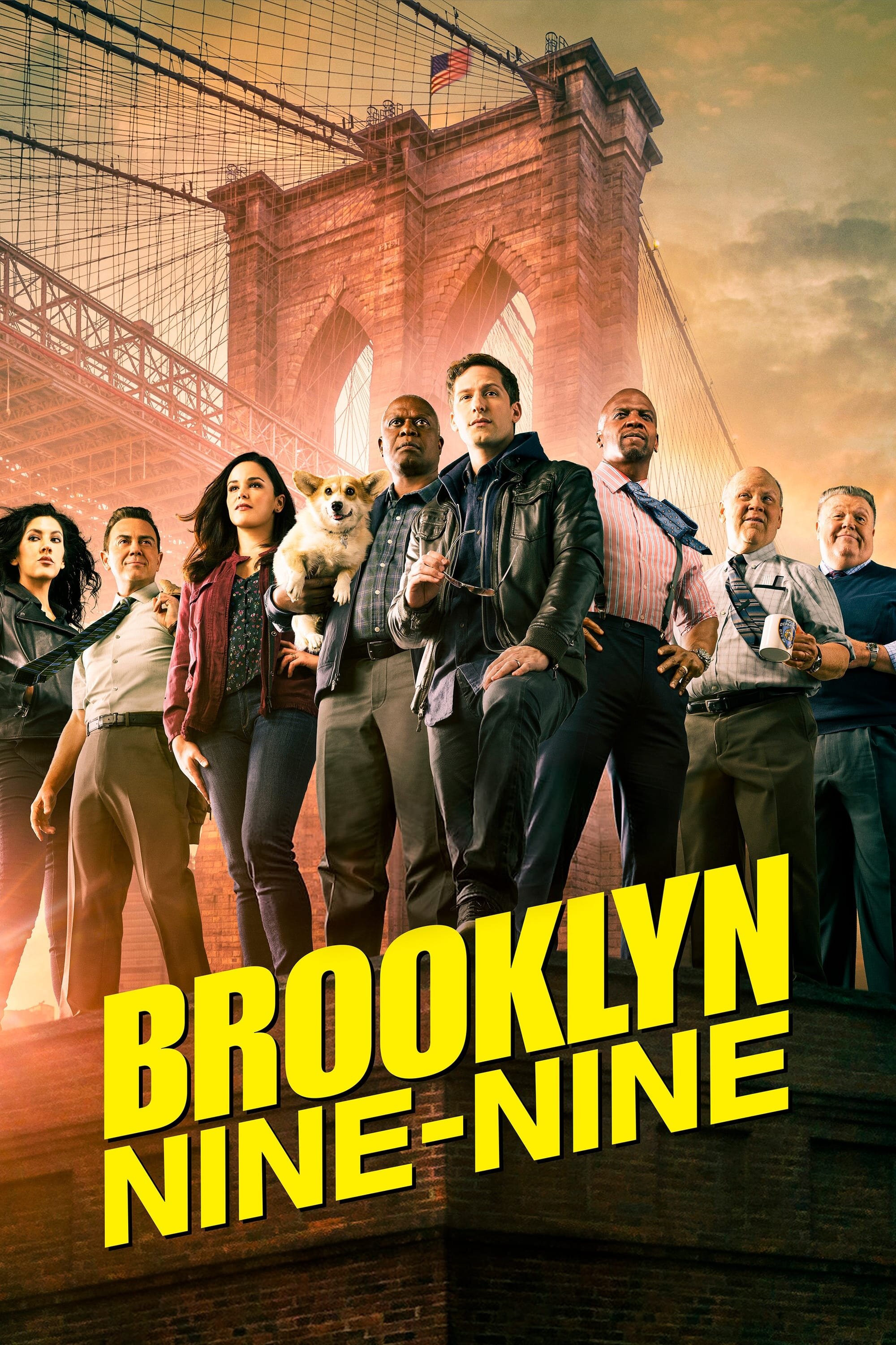 Cartaz oficial da série Brooklyn Nine-Nine