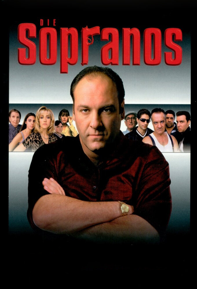 Cartaz oficial da série Família Soprano