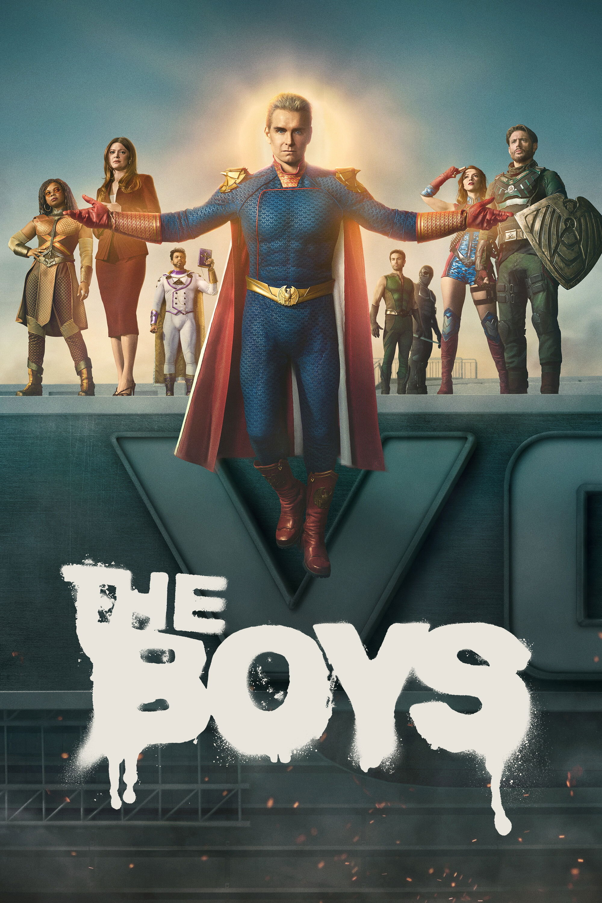Cartaz oficial da série The Boys