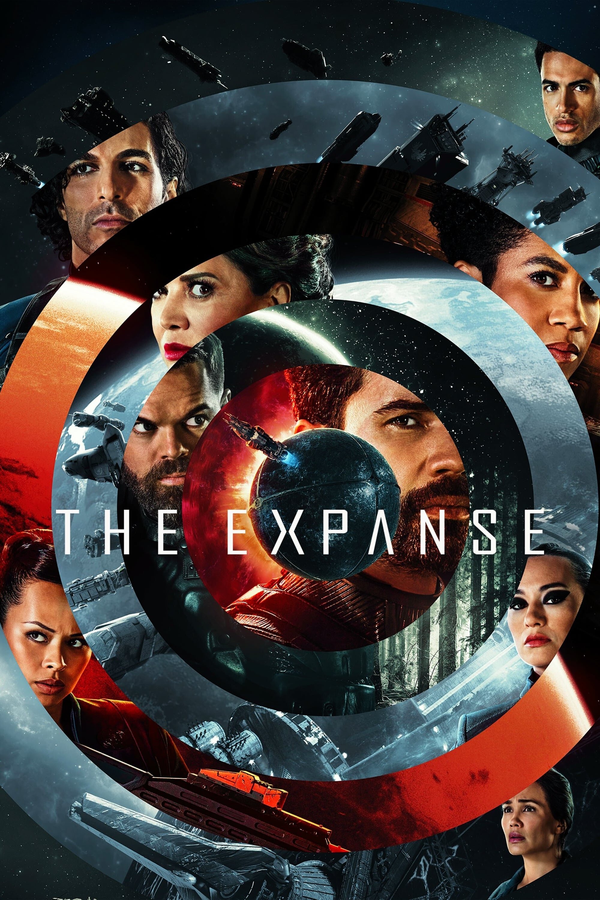 Cartaz oficial da série The Expanse