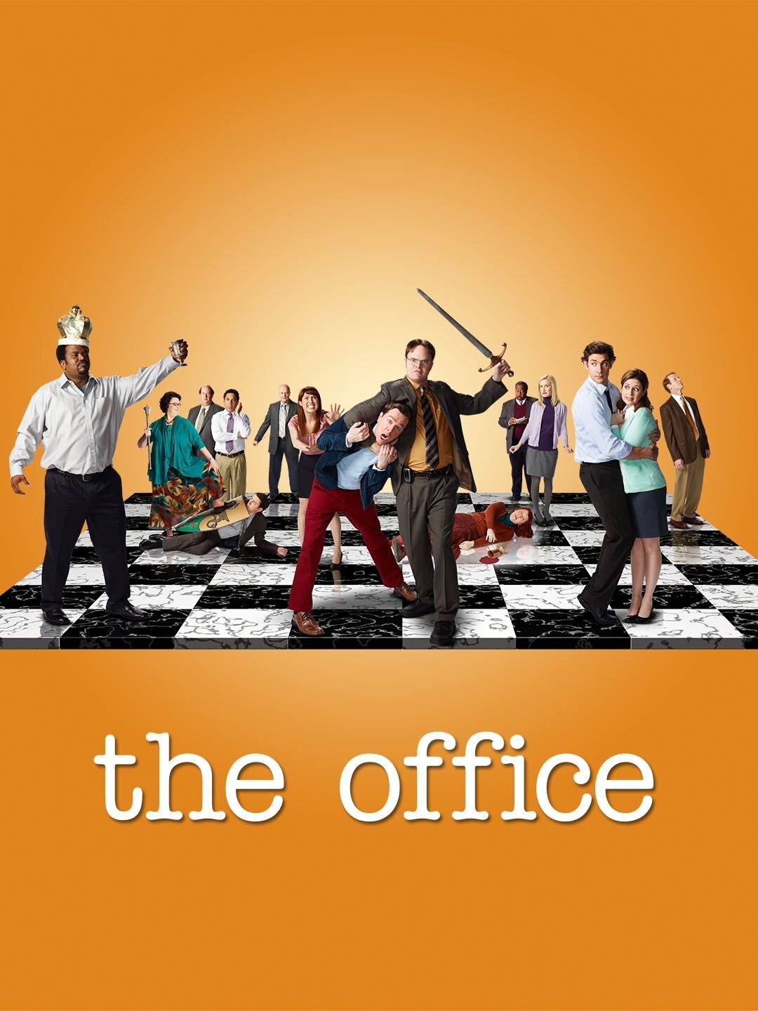 Cartaz oficial da série The Office